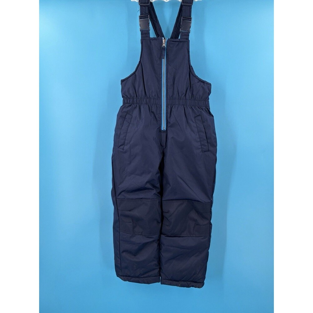Wippette Kids Size 6 Navy Insulated Snow Bib Overalls Ski Snow Pants